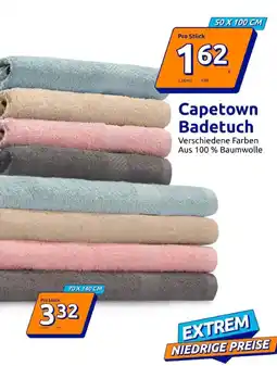 Action Capetown Badetuch Angebot