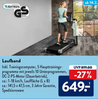 Aldi Nord Laufband Angebot