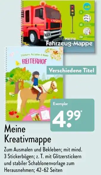 Aldi Nord Meine Kreativmappe Angebot