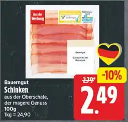 Elli Markt Bauerngut Schinken Angebot