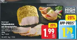 Elli Markt Bauerngut Schweinebraten mit Zitronenpfeffer Angebot
