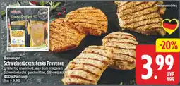 Elli Markt Bauerngut Schweinerückensteaks Provence Angebot