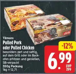 Elli Markt Tilmans Pulled Pork oder Pulled Chicken Angebot