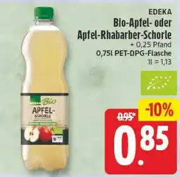 Elli Markt EDEKA Bio Apfel-Schorle Angebot