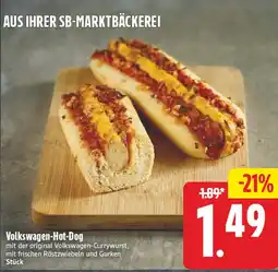 Elli Markt Volkswagen-Hot-Dog Angebot