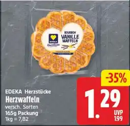 Elli Markt EDEKA Herzstücke Herzwaffeln Angebot