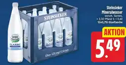 Elli Markt Steinsieker Mineralwasser Classic Angebot