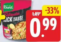 Elli Markt Knorr ASIA Noodles JACK TASTE Angebot