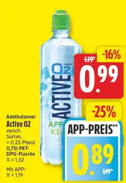 Elli Markt Adelholzener Active O2 Angebot