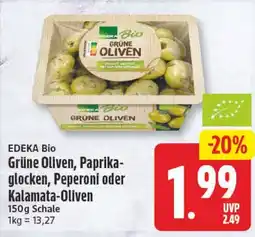 Elli Markt EDEKA Bio Grüne Oliven Angebot