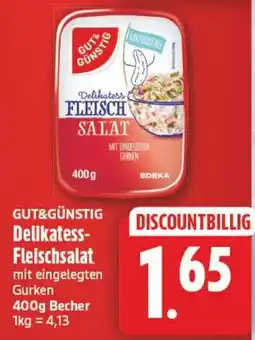 Elli Markt GUT&GÜNSTIG Delikatess-Fleischsalat Angebot