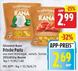Elli Markt Giovanni Rana Frische Pasta Angebot