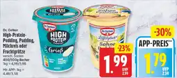 Elli Markt Dr. Oetker High-Protein-Pudding Angebot