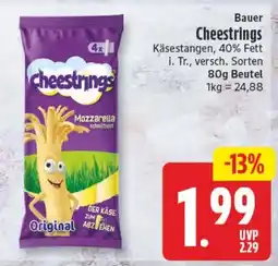 Elli Markt Bauer Cheestrings Angebot