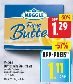 Elli Markt Meggle Feine Butter Angebot