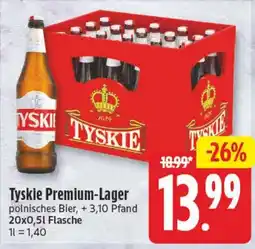 Elli Markt Tyskie Premium-Lager Angebot