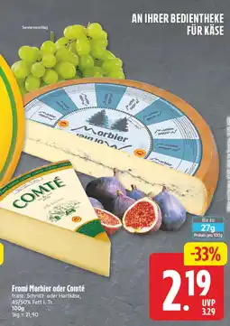 Elli Markt Fromi Morbier oder Comté Angebot