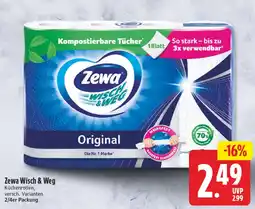 Elli Markt Zewa Wisch & Weg Küchenrollen Angebot