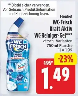 Elli Markt Henkel WC-Frisch Kraft Aktiv WC-Reiniger-Gel Angebot
