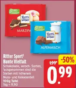 Elli Markt Ritter Sport Bunte Vielfalt Angebot