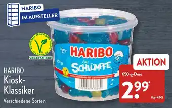 Aldi Nord Haribo Kiosk Klassiker 650g Dose Angebot