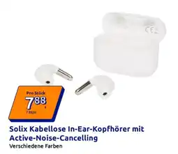 Action Solix Kabellose In-Ear-Kopfhörer mit Active-Noise-Cancelling Angebot