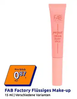 Action FAB Factory Flüssiges Make-up Angebot