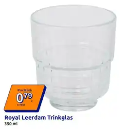 Action Royal Leerdam Trinkglas Angebot