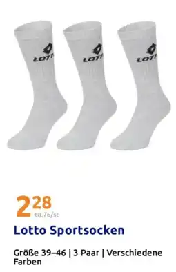 Action Lotto Sportsocken Angebot
