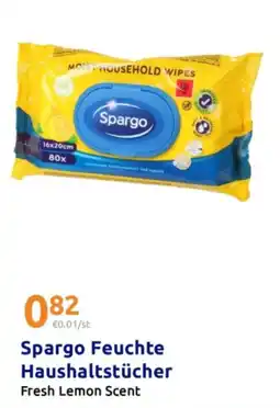 Action Spargo Feuchte Haushaltstücher Angebot
