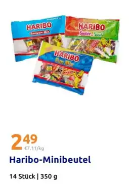 Action Haribo-Minibeutel Angebot