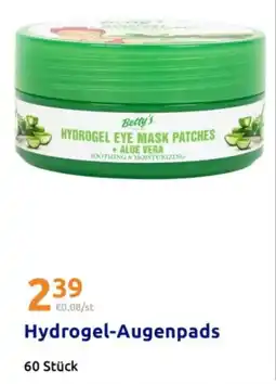 Action Betty's Hydrogel Eye Mask Patches + Aloe Vera Angebot