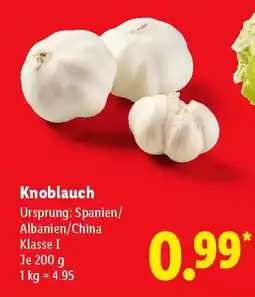 Lidl Knoblauch Angebot