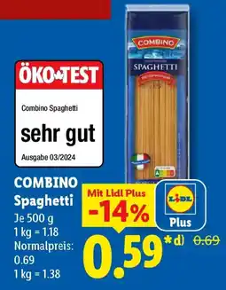 Lidl Combino Spaghetti Angebot