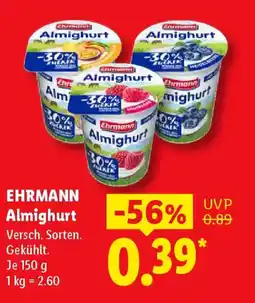 Lidl EHRMANN Almighurt Angebot