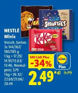 Lidl Nestlé Minis Angebot
