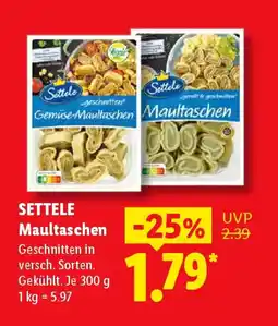 Lidl Settele Maultaschen Angebot