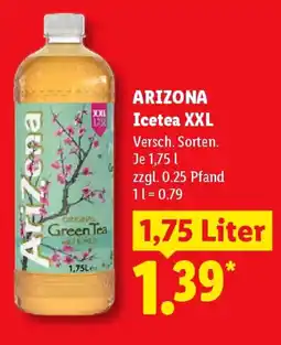 Lidl ARIZONA Icetea XXL Angebot