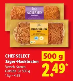 Lidl CHEF SELECT Jäger-Hackbraten Angebot