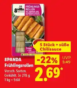 Lidl 8PANDA Frühlingsrollen Angebot