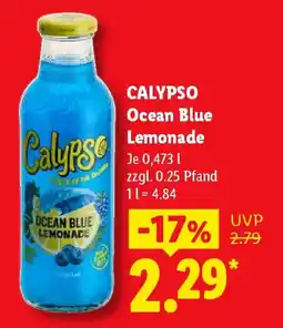 Lidl CALYPSO Ocean Blue Lemonade Angebot