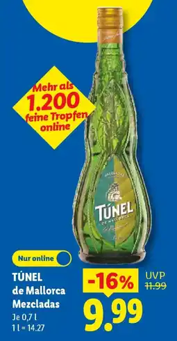 Lidl TÚNEL de Mallorca Mezcladas Angebot