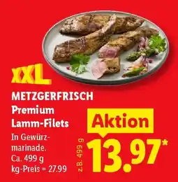 Lidl METZGERFRISCH Premium Lamm-Filets Angebot