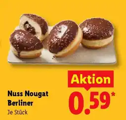 Lidl Nuss Nougat Berliner Angebot