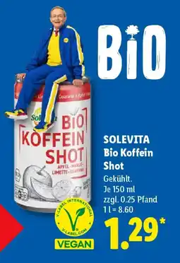Lidl Solevita Bio Koffein Shot Angebot