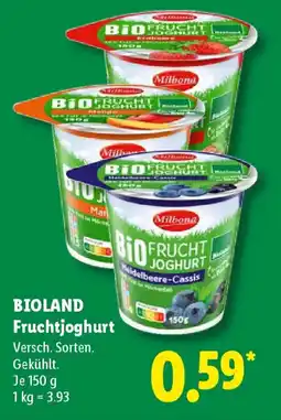 Lidl BIOLAND Fruchtjoghurt Angebot