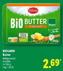 Lidl BIOLAND Butter Angebot