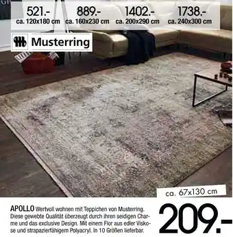 Zurbrüggen Musterring teppich apollo Angebot