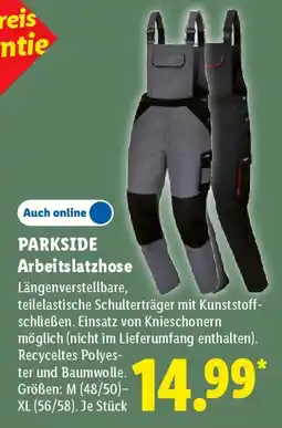 Lidl PARKSIDE Arbeitslatzhose Angebot