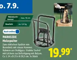 Lidl PARKSIDE Holzspalter Angebot